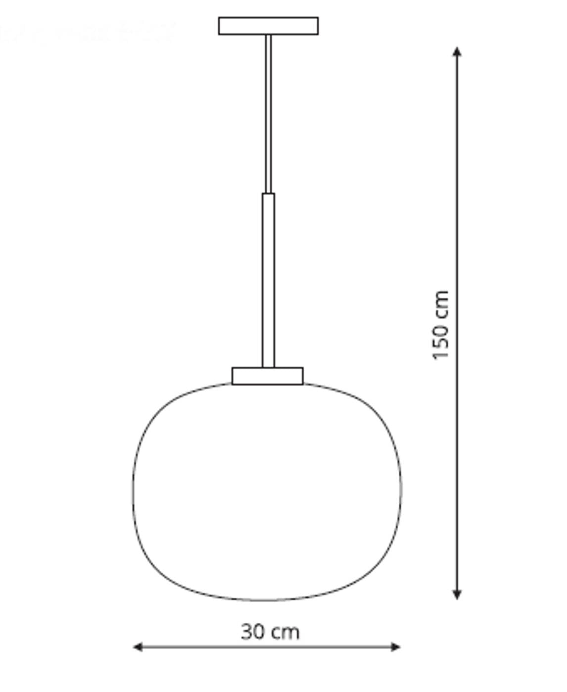 Lampa wisząca JUKON, czarny/biały, 1x60W E27