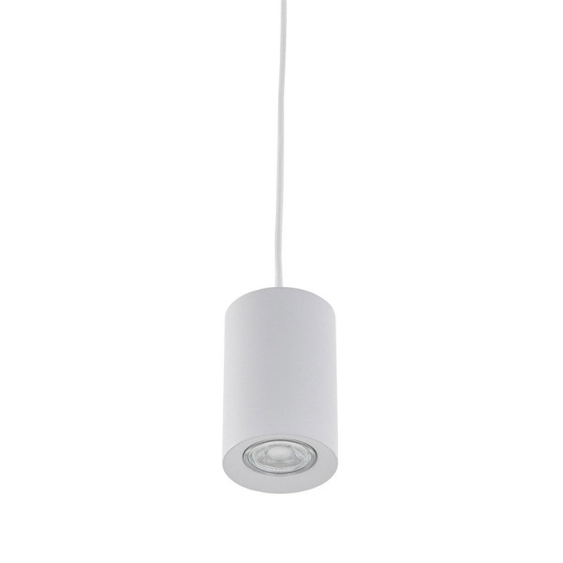 Lampa wisząca Jet wys. 12cm 4W LED GU10 barwa ciepła 3000K | biały