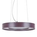 Lampa wisząca Karpo 40cm 24W LED barwa ciepła 3000K | brązowy