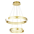 Lampa wisząca Kiara 60cm 120W LED barwa ciepła 3000K | złoty