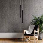 Lampa wisząca LUNGO, czarna, 1x5W G9
