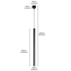 Lampa wisząca LUNGO, czarna, 1x5W G9