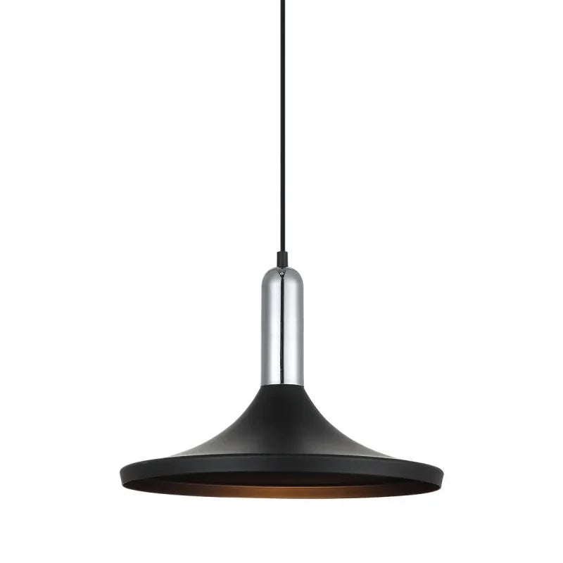 Lampa wisząca LUSTY śr. 36cm E27 | szary/miedziany