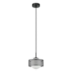 Lampa wisząca Lomica śr. 20cm E27 | czarny