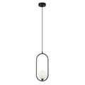 Lampa wisząca Lupus wys. 42cm G9 | czarny