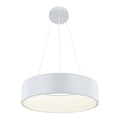 Lampa wisząca MALAGA, biała, 24W LED, barwa ciepła 3000K