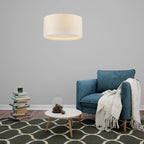 Lampa wisząca MILK, biała, 4x60W E27