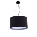 Lampa wisząca MILK, czarna, 4x60W E27