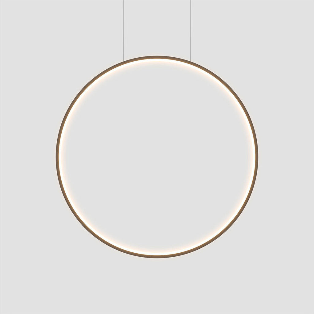 Lampa wisząca MIRROR, duża, czarna, 50W LED, barwa ciepła 3000K, IP44