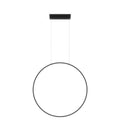 Lampa wisząca MIRROR, mała, czarna, 35W LED, barwa ciepła 3000K, IP44