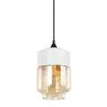 Lampa wisząca MOLINA śr. 18cm E27 | bursztynowy