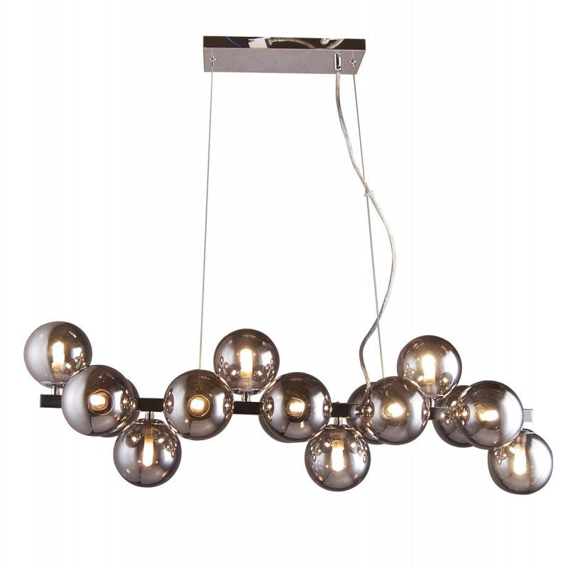 Lampa wisząca Marbelio wys. cał. 120cm 16xG9 | chrom