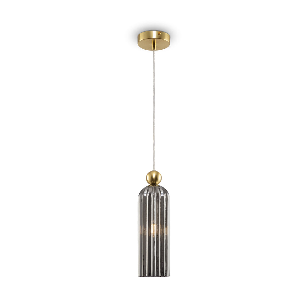 Lampa wisząca Maytoni Antic IP20 1xE14 MOD302PL-01GR | Złoto