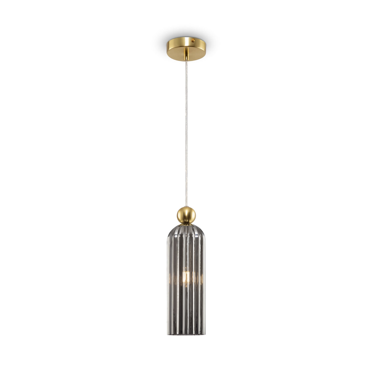 Lampa wisząca Maytoni Antic IP20 1xE14 MOD302PL-01GR | Złoto