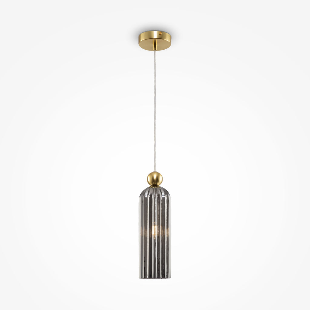 Lampa wisząca Maytoni Antic IP20 1xE14 MOD302PL-01GR | Złoto