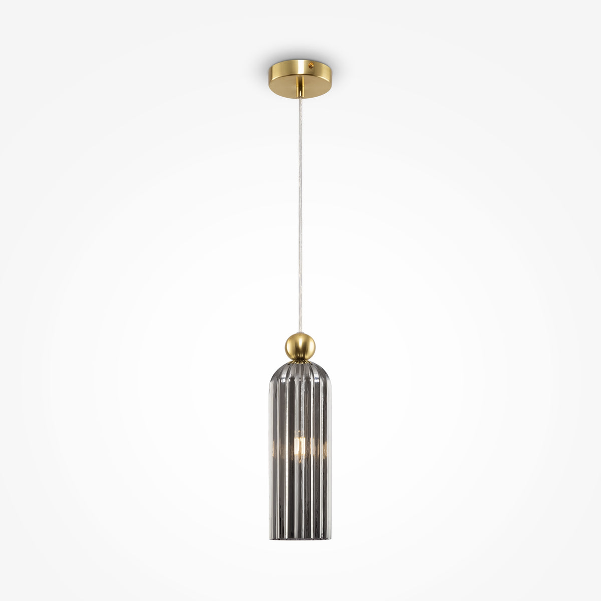 Lampa wisząca Maytoni Antic IP20 1xE14 MOD302PL-01GR | Złoto