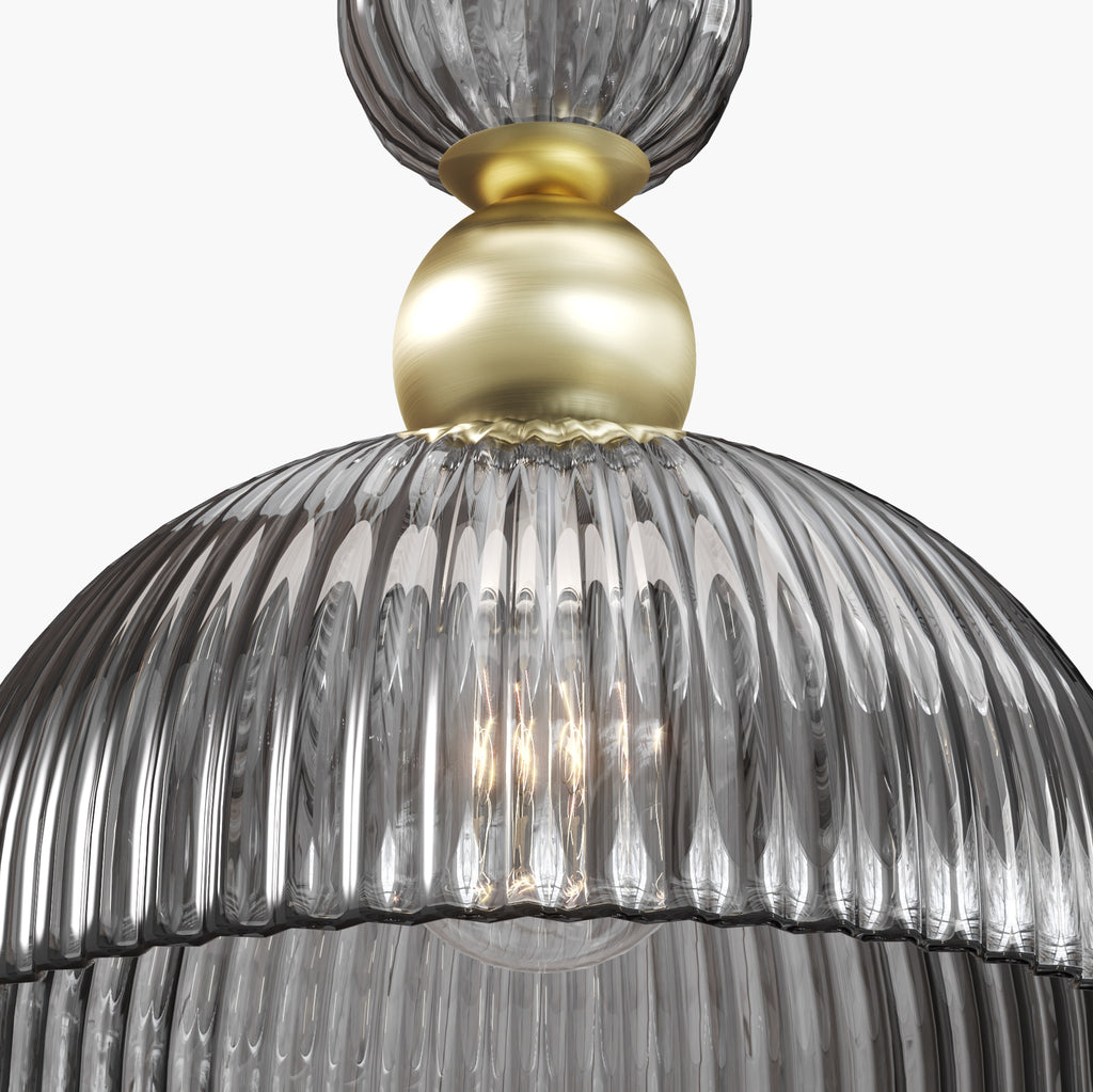 Lampa wisząca Maytoni Antic IP20 1xE27 MOD302PL-01GR1 | Złoto