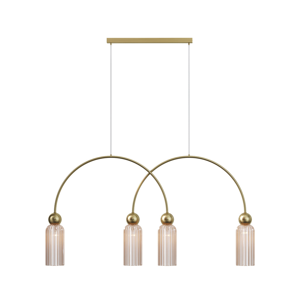 Lampa wisząca Maytoni Antic IP20 4xE14 MOD302PL-04CG | Złoto