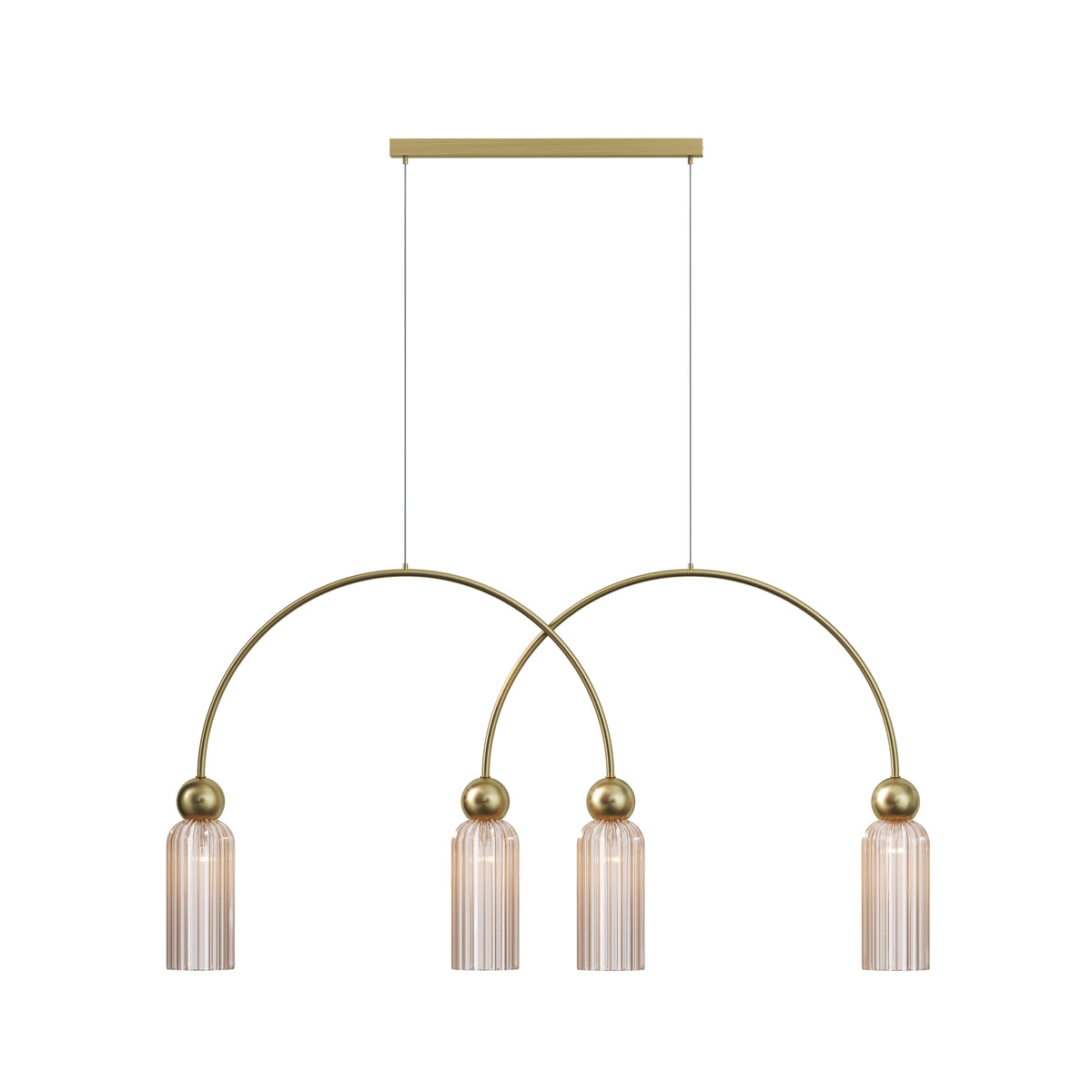 Lampa wisząca Maytoni Antic IP20 4xE14 MOD302PL-04CG | Złoto