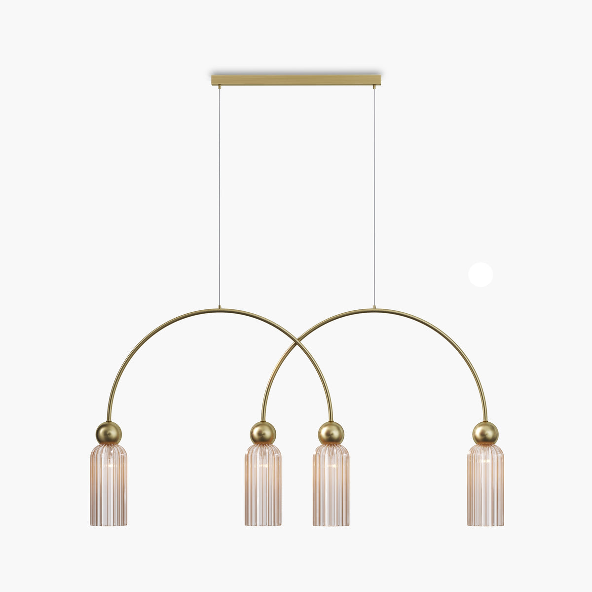 Lampa wisząca Maytoni Antic IP20 4xE14 MOD302PL-04CG | Złoto
