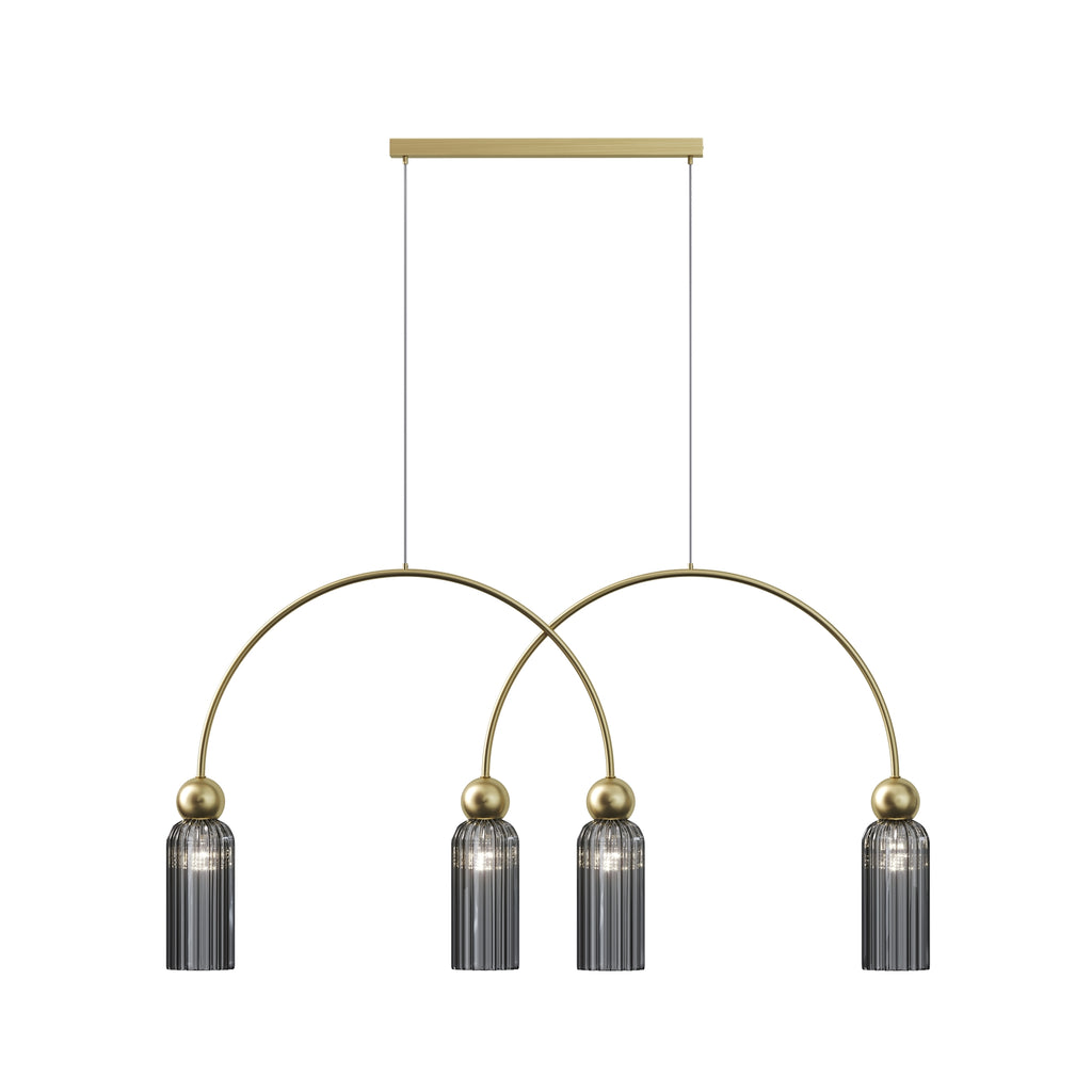 Lampa wisząca Maytoni Antic IP20 4xE14 MOD302PL-04GR | Złoto
