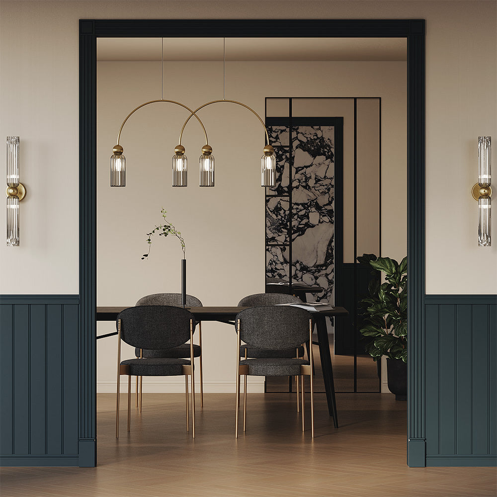 Lampa wisząca Maytoni Antic IP20 4xE14 MOD302PL-04GR | Złoto