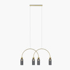 Lampa wisząca Maytoni Antic IP20 4xE14 MOD302PL-04GR | Złoto