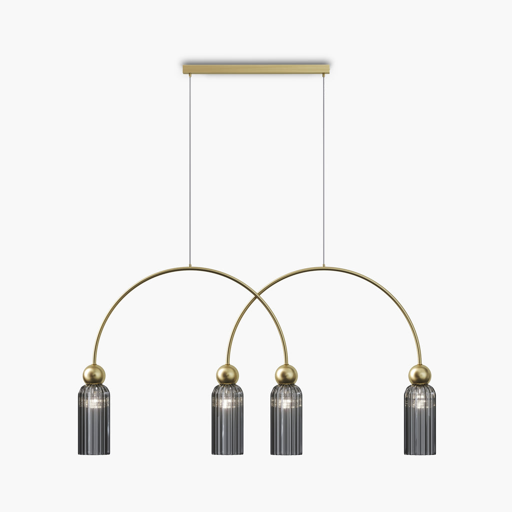 Lampa wisząca Maytoni Antic IP20 4xE14 MOD302PL-04GR | Złoto
