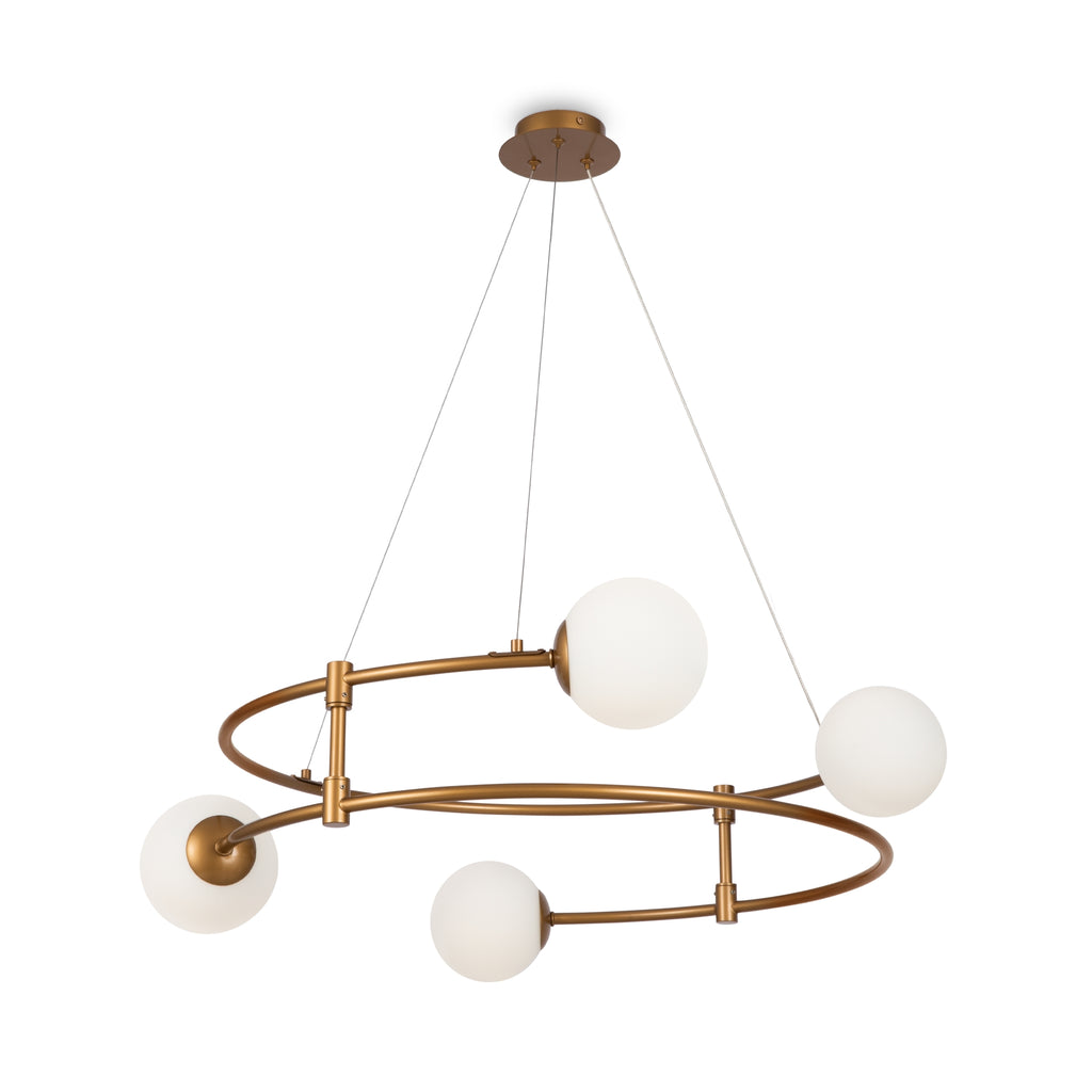 Lampa wisząca Maytoni Balance IP20 4xG9 MOD317PL-04G | Złoto