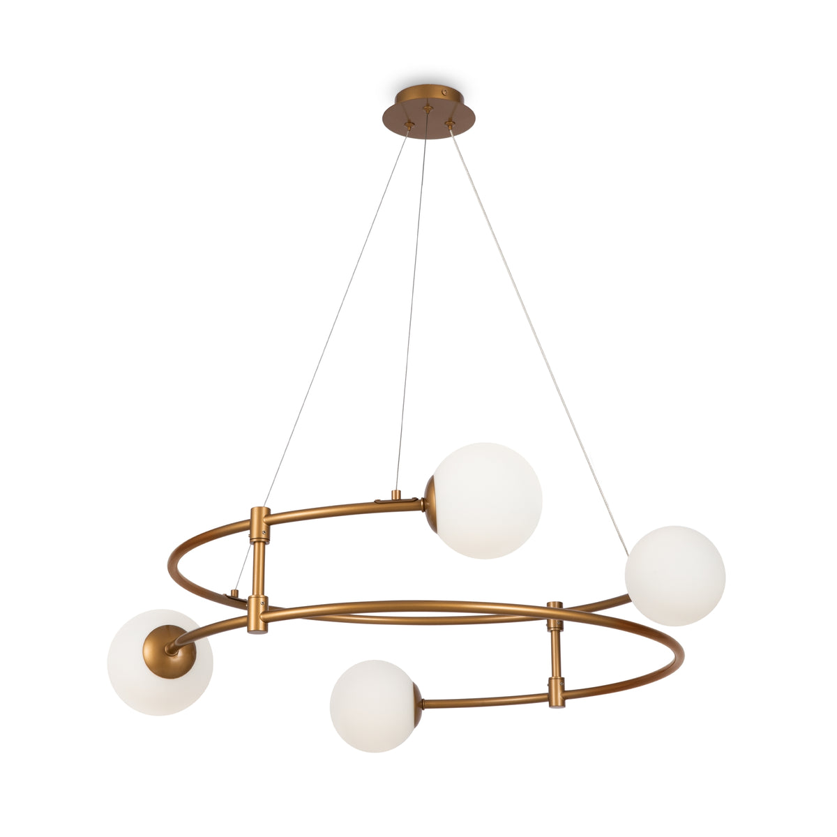Lampa wisząca Maytoni Balance IP20 4xG9 MOD317PL-04G | Złoto