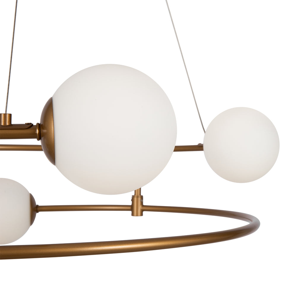 Lampa wisząca Maytoni Balance IP20 4xG9 MOD317PL-04G | Złoto