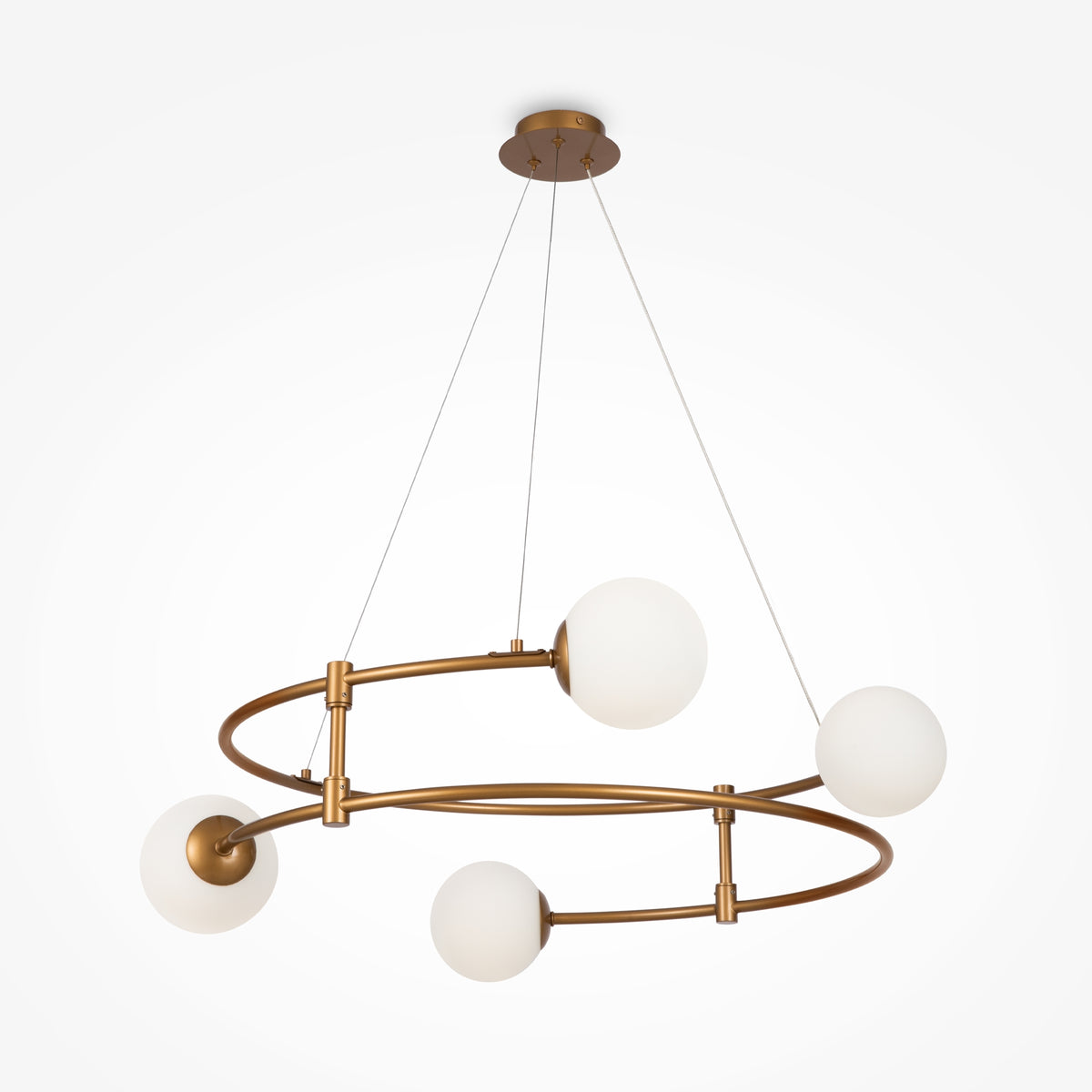 Lampa wisząca Maytoni Balance IP20 4xG9 MOD317PL-04G | Złoto