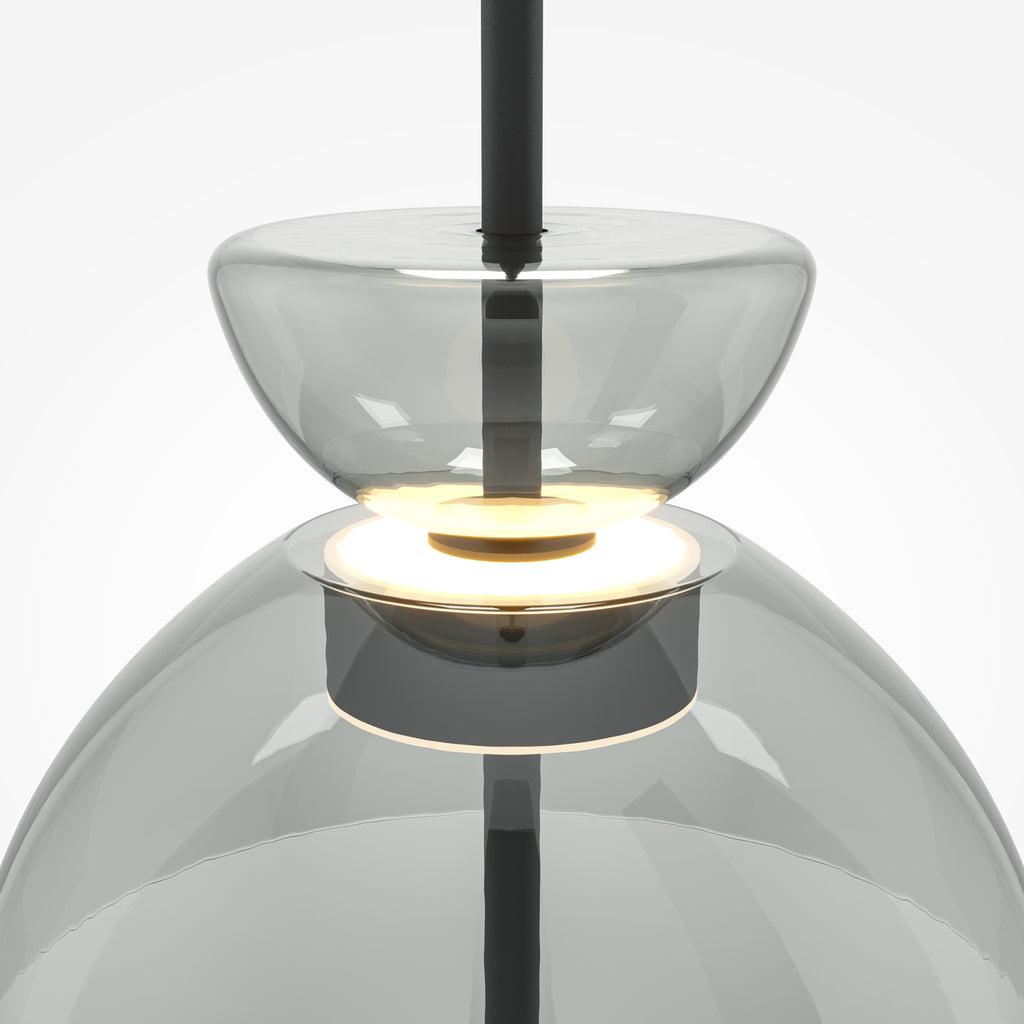 Lampa wisząca Maytoni Bangkok IP20 x MOD185PL-L11B3K2 | Czarny