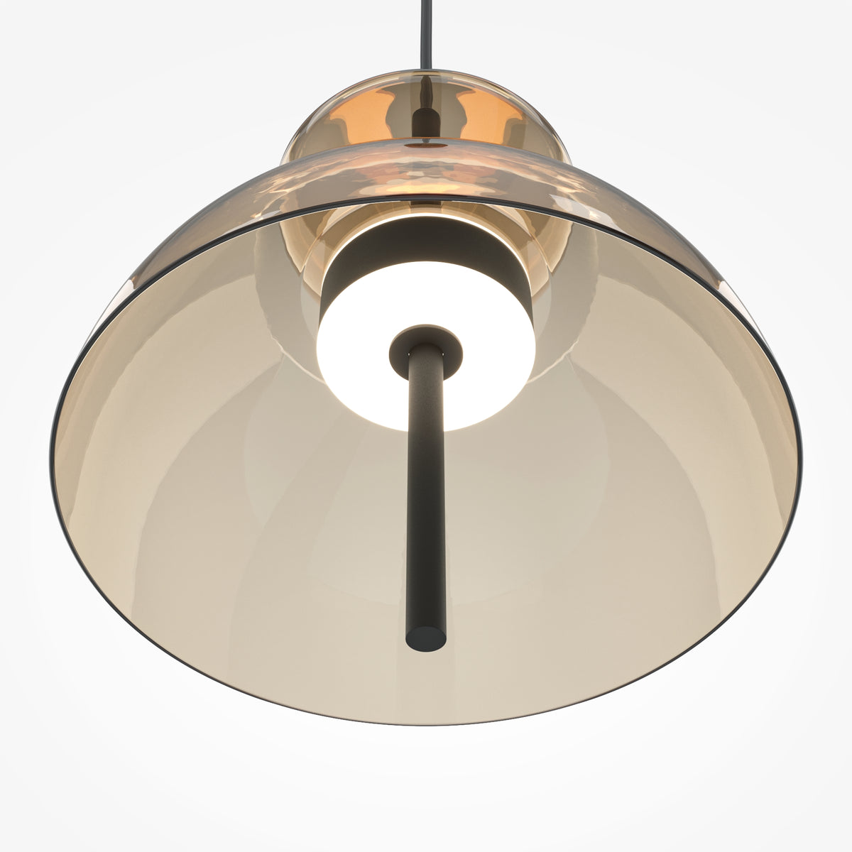 Lampa wisząca Maytoni Bangkok IP20 x MOD185PL-L12CG3K2 | Czarny