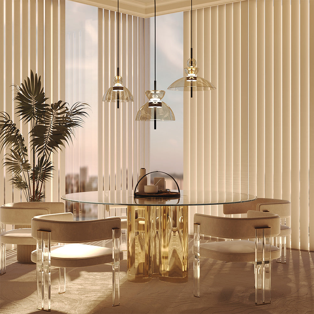 Lampa wisząca Maytoni Bangkok IP20 x MOD185PL-L12CG3K3 | Czarny