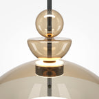 Lampa wisząca Maytoni Bangkok IP20 x MOD185PL-L12CG3K3 | Czarny