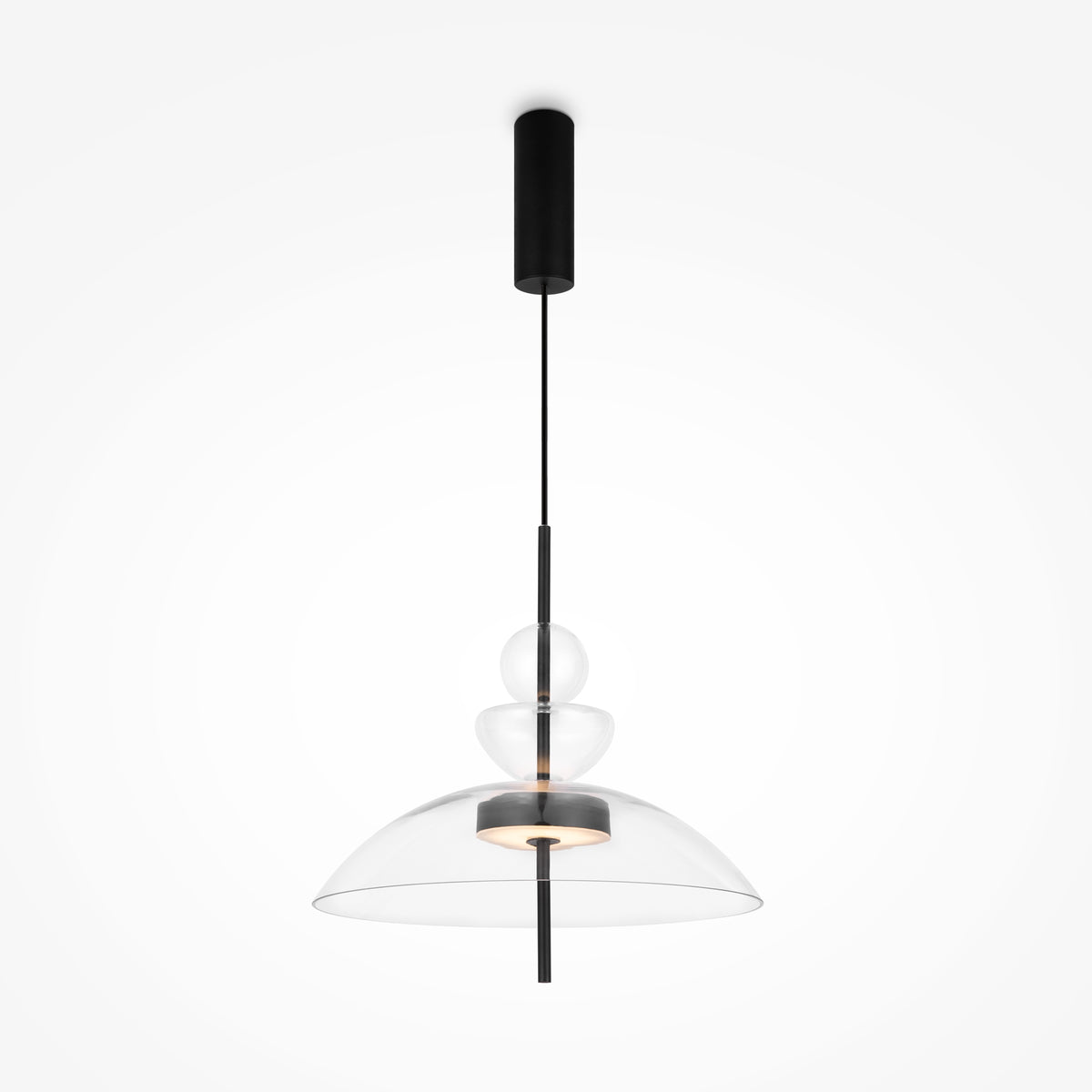 Lampa wisząca Maytoni Bangkok IP20 x MOD185PL-L6B3K3 | Czarny