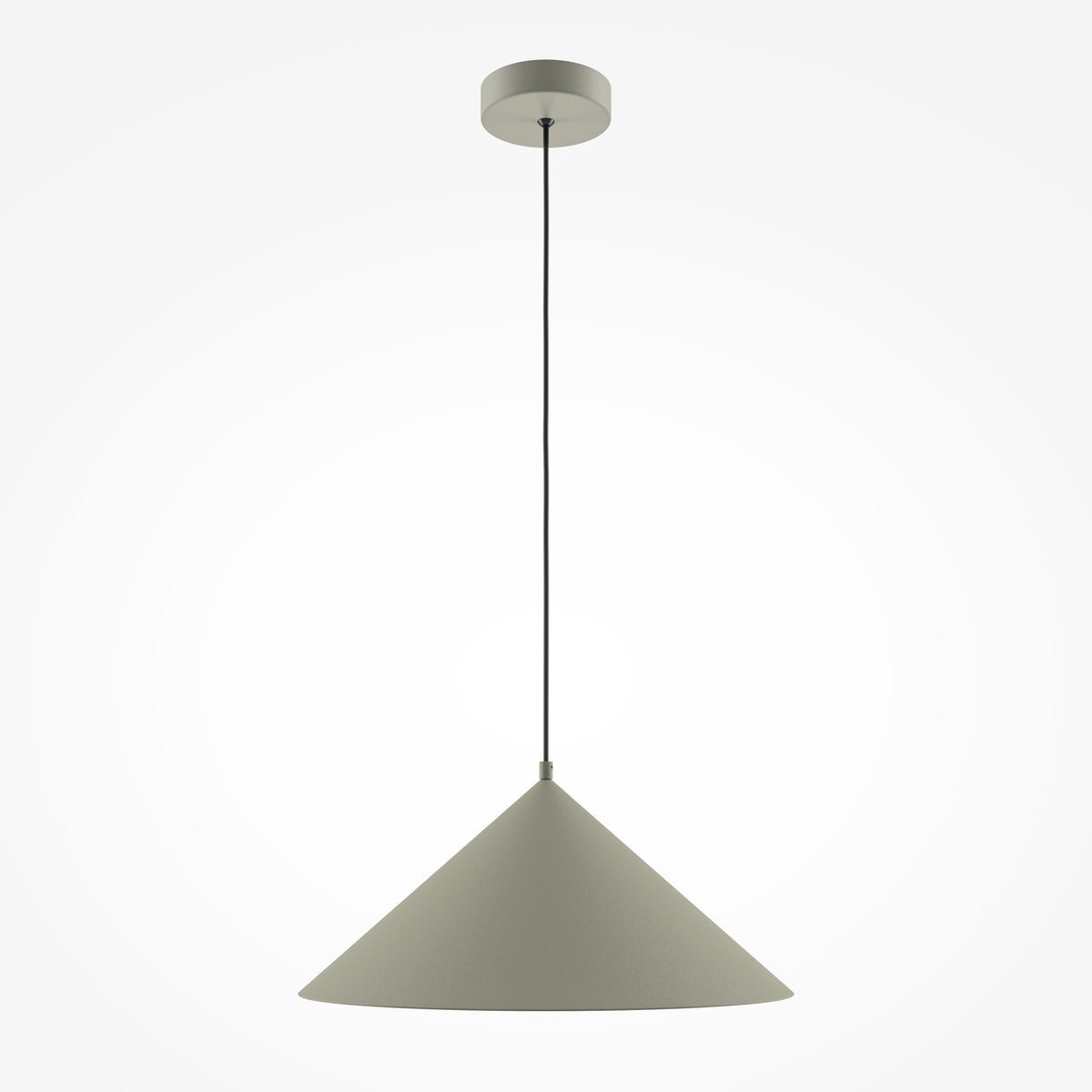 Lampa wisząca Maytoni Basic colors IP20 1xE27 MOD167PL-01BG | Khaki