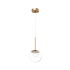 Lampa wisząca Maytoni Basic form IP20 1xG9 MOD521PL-01G1 | Złoto
