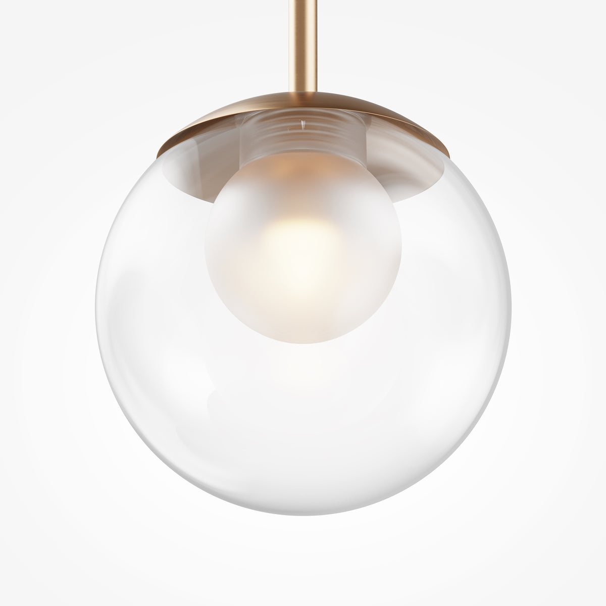 Lampa wisząca Maytoni Basic form IP20 1xG9 MOD521PL-01G1 | Złoto