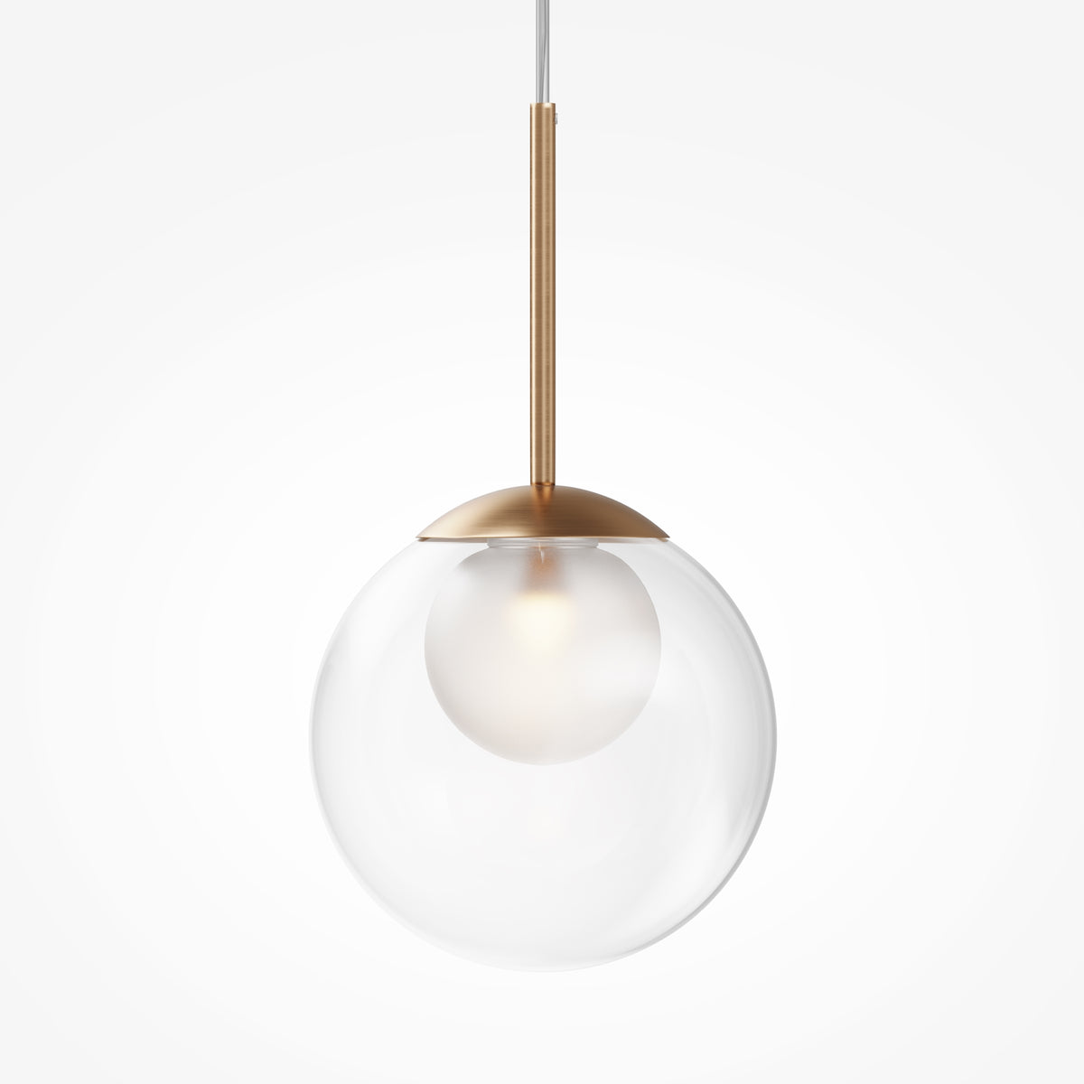 Lampa wisząca Maytoni Basic form IP20 1xG9 MOD521PL-01G3 | Złoto