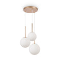 Lampa wisząca Maytoni Basic form IP20 3xE14 MOD321PL-03G1 | Złoto