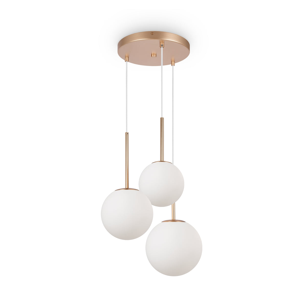 Lampa wisząca Maytoni Basic form IP20 3xE14 MOD321PL-03G1 | Złoto