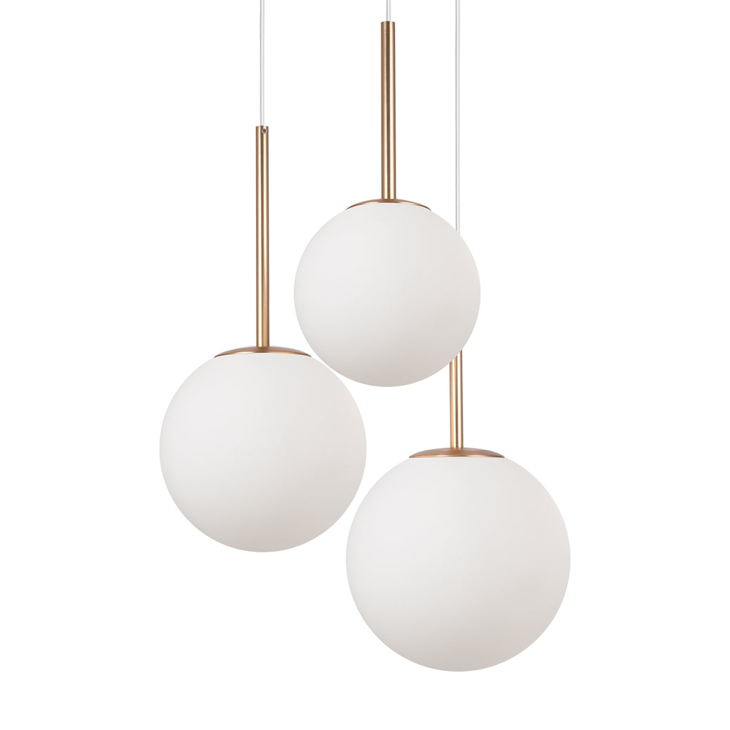 Lampa wisząca Maytoni Basic form IP20 3xE14 MOD321PL-03G1 | Złoto