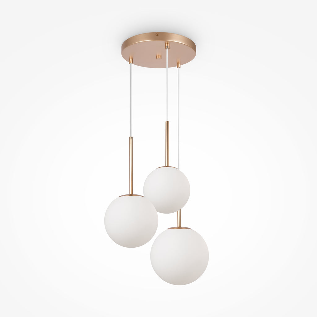 Lampa wisząca Maytoni Basic form IP20 3xE14 MOD321PL-03G1 | Złoto