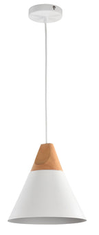 Lampa wisząca Maytoni Bicones IP20 1xE27 P359-PL-01-W | Biały
