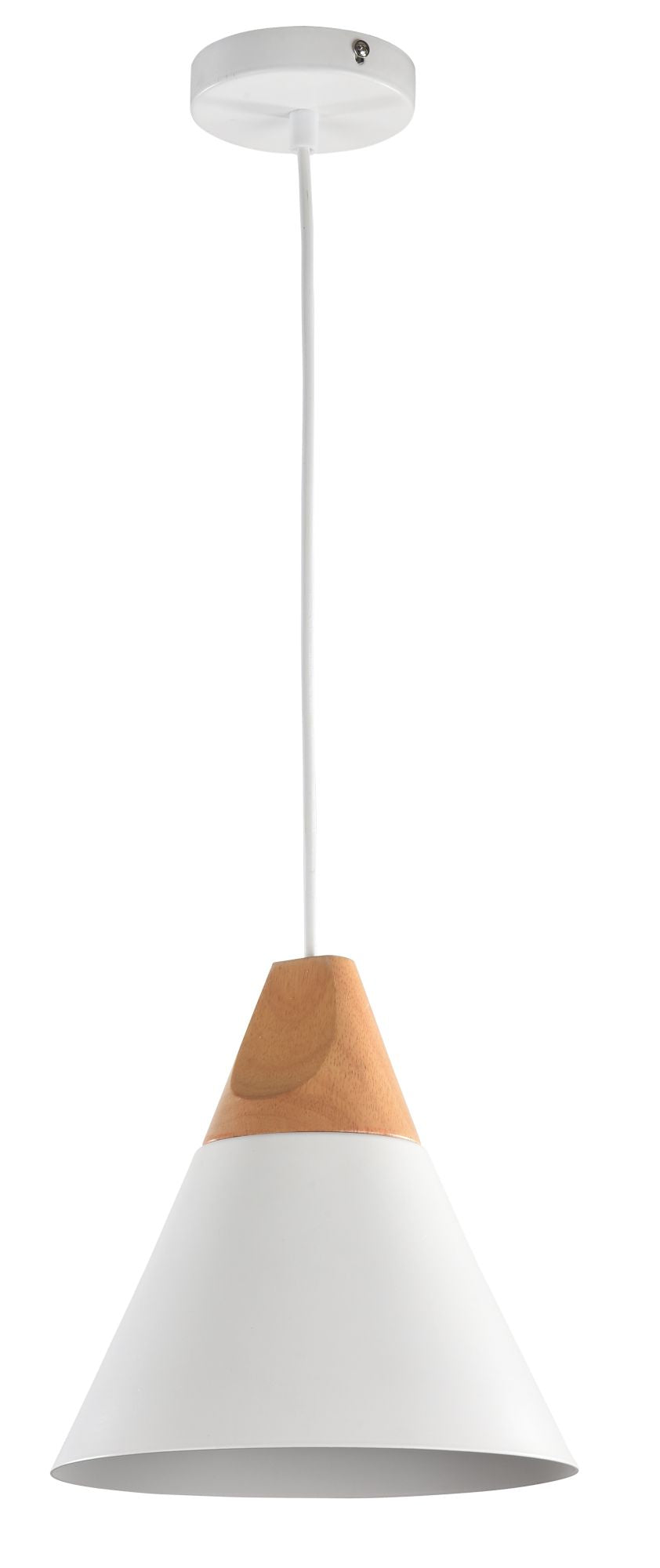 Lampa wisząca Maytoni Bicones IP20 1xE27 P359-PL-01-W | Biały