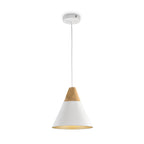 Lampa wisząca Maytoni Bicones IP20 1xE27 P359-PL-01-W | Biały