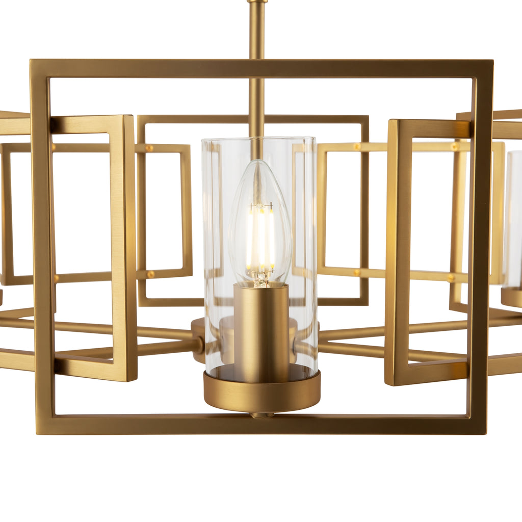 Lampa wisząca Maytoni Bowi IP20 6xE14 H009PL-06G | Złoto