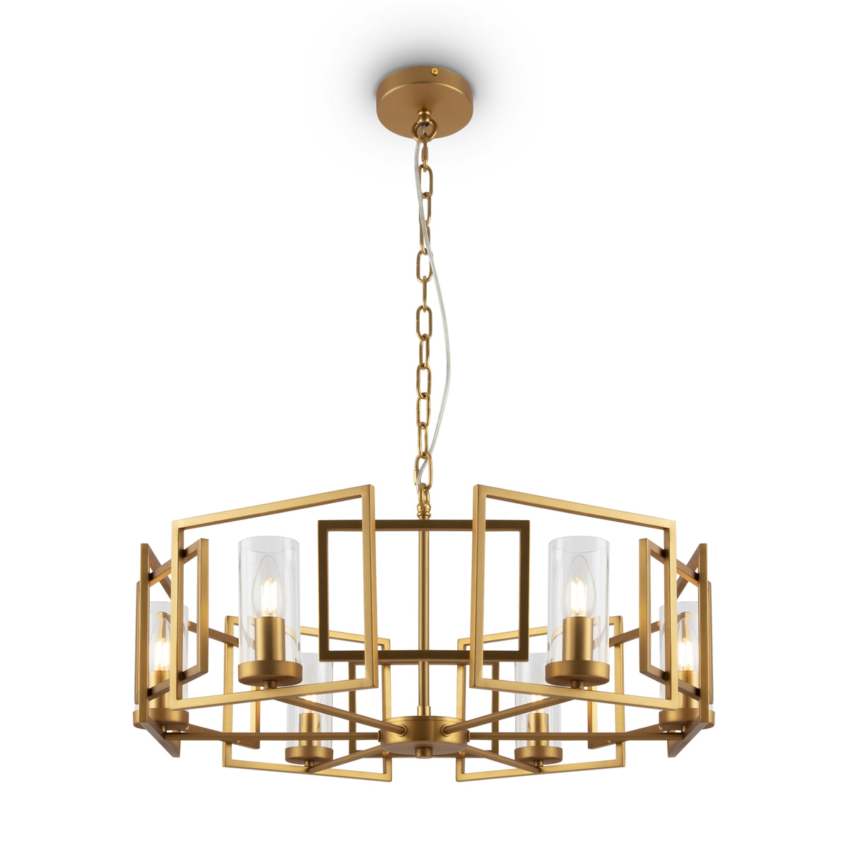 Lampa wisząca Maytoni Bowi IP20 6xE14 H009PL-06G | Złoto